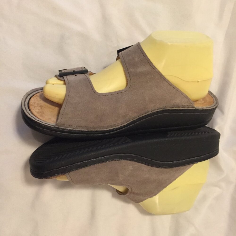 Finn Comfort Women Slip-in Sandal EUR 40 US Size 9 Orthopedic Pllantar Fasciitis - Picture 3 of 12